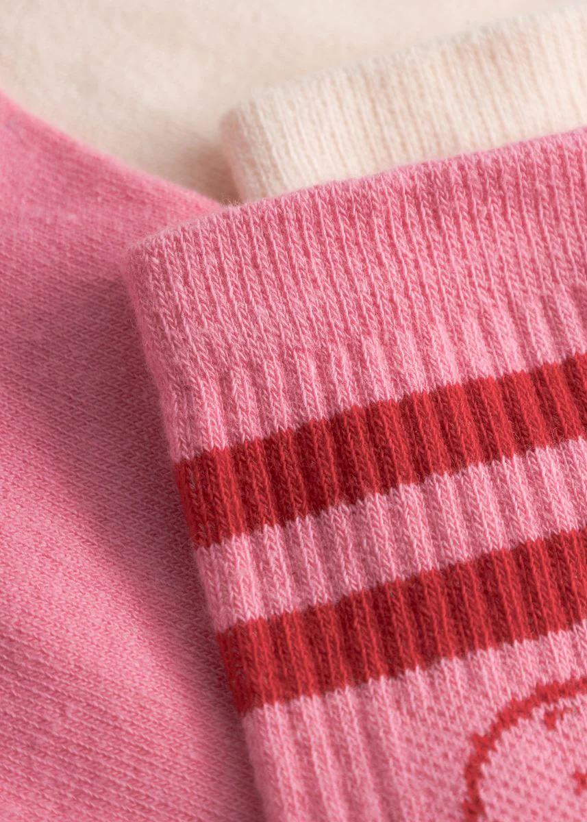 2 Paar Peanuts Socken aus Baumwoll-Jacquard mit Snoopy-Motiven - Image 2