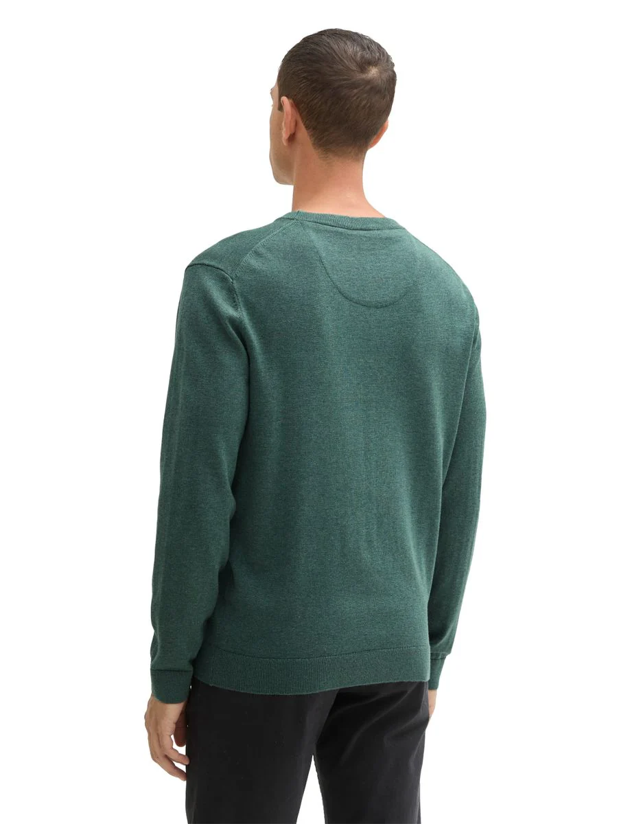 Basic Strickpullover aus Baumwolle - Image 4