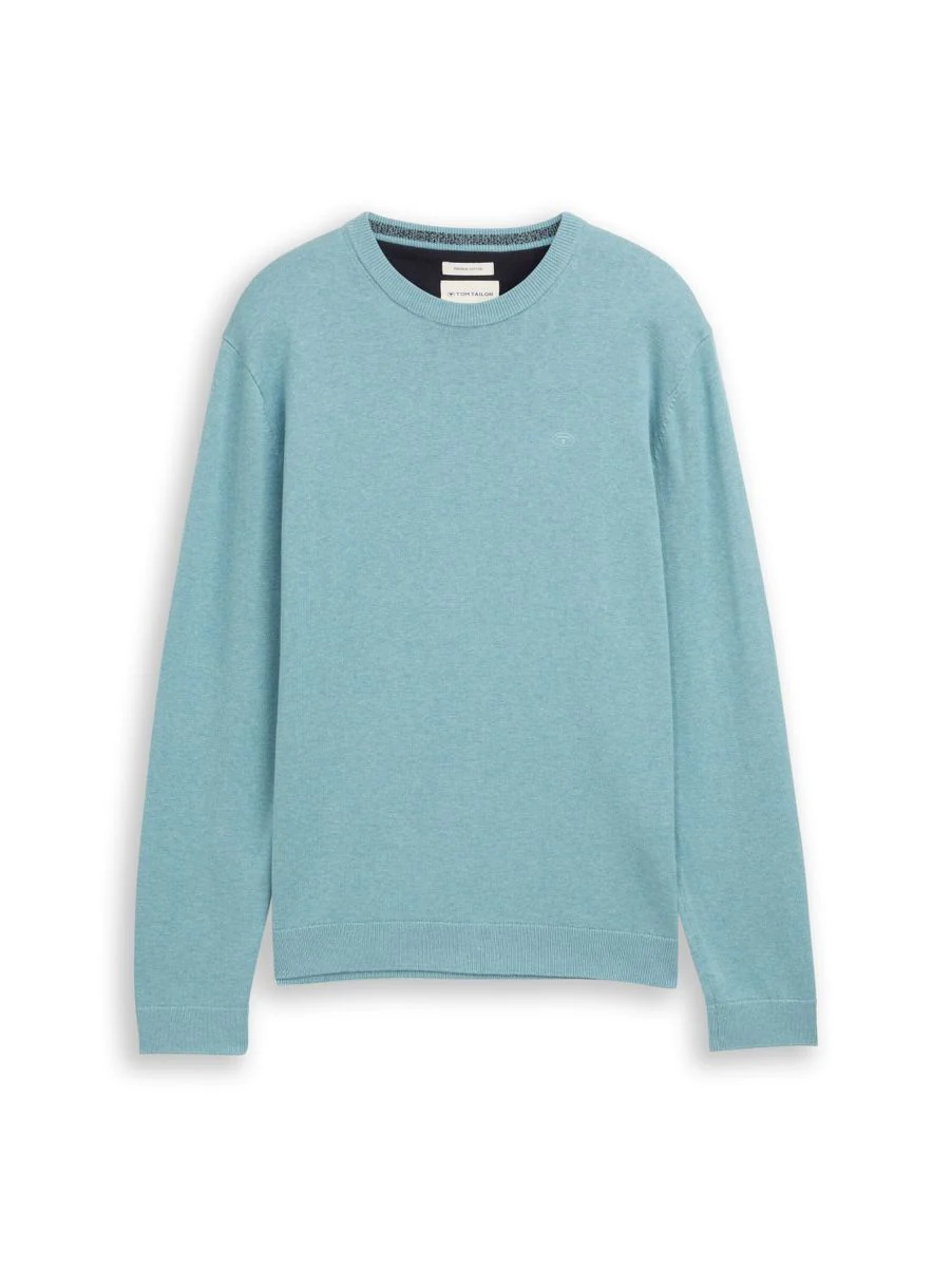 Basic Strickpullover aus Baumwolle - Image 9