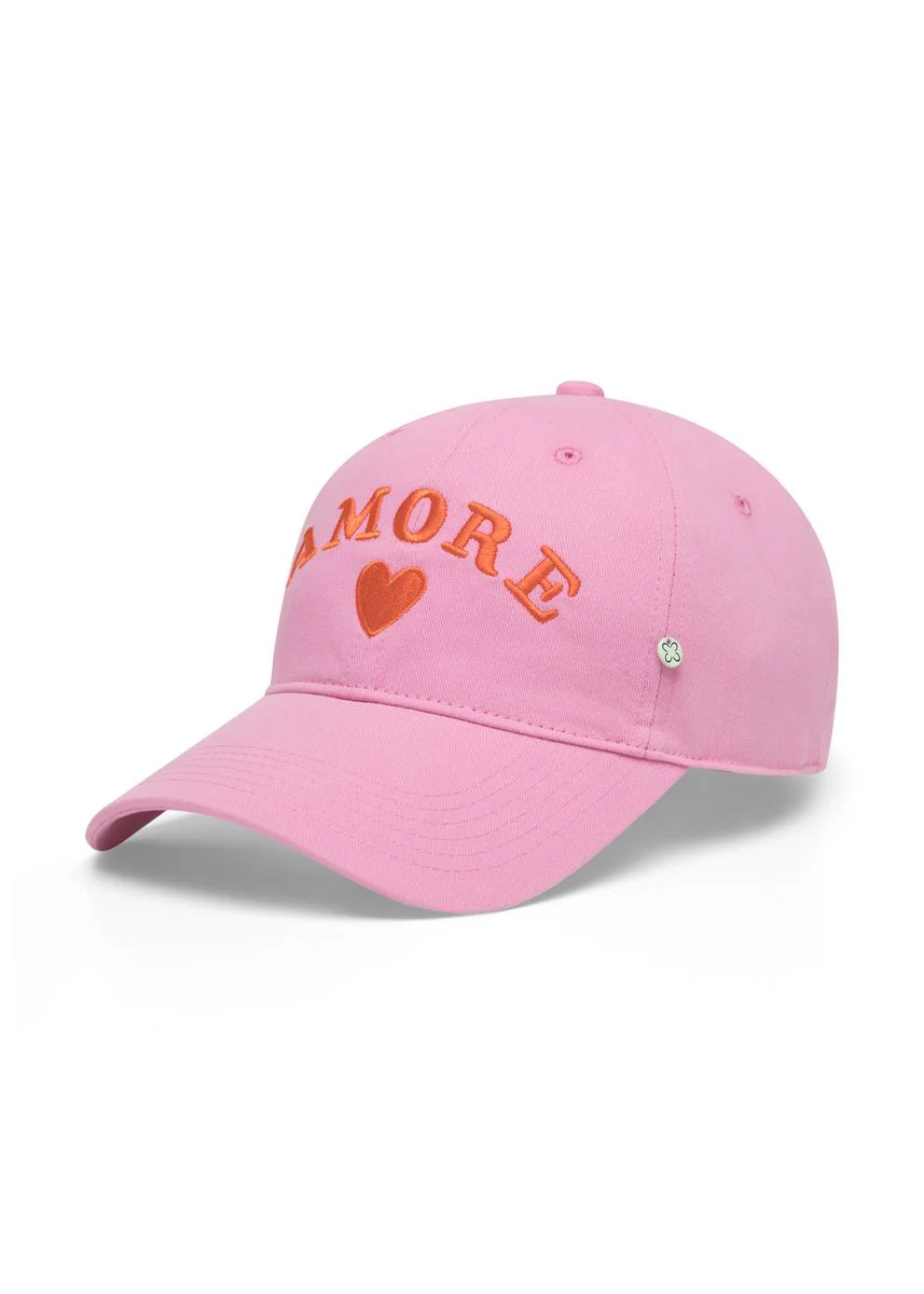 Baumwoll-Cap mit AMORE-Stickerei - Image 4