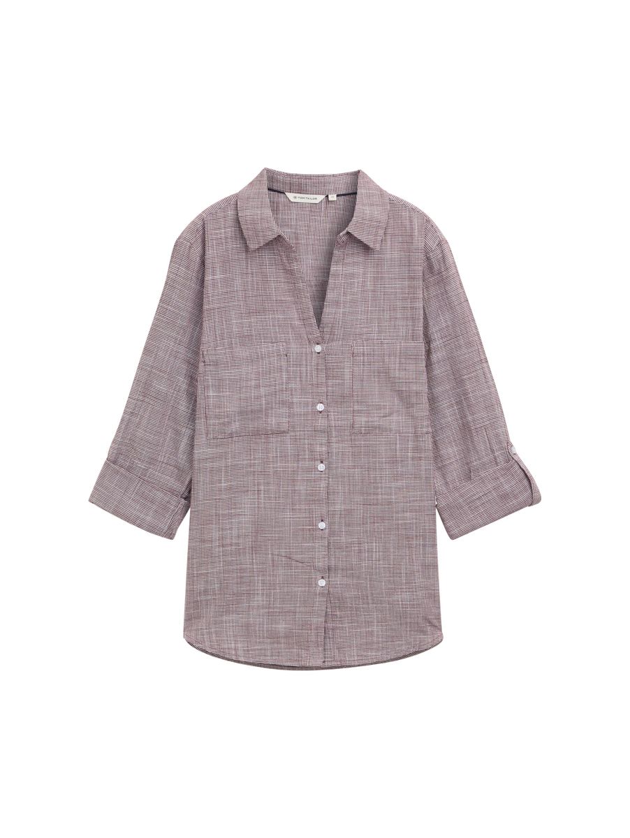blouse with slub structure - Image 8