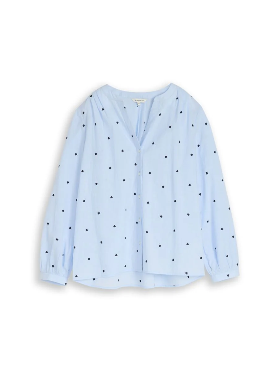 Bluse mit Herz-Stickerei - Image 7