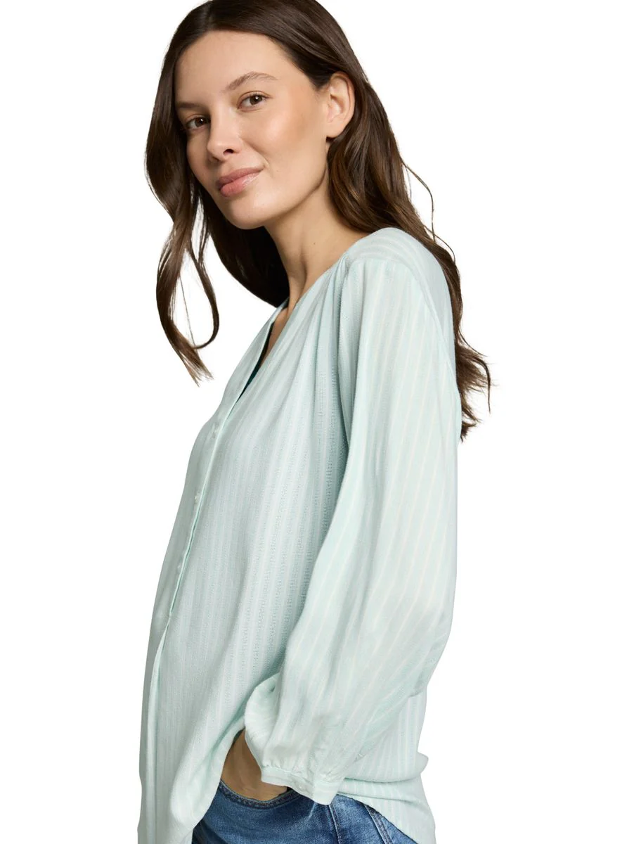 blouse feminine with dobby str - Image 5