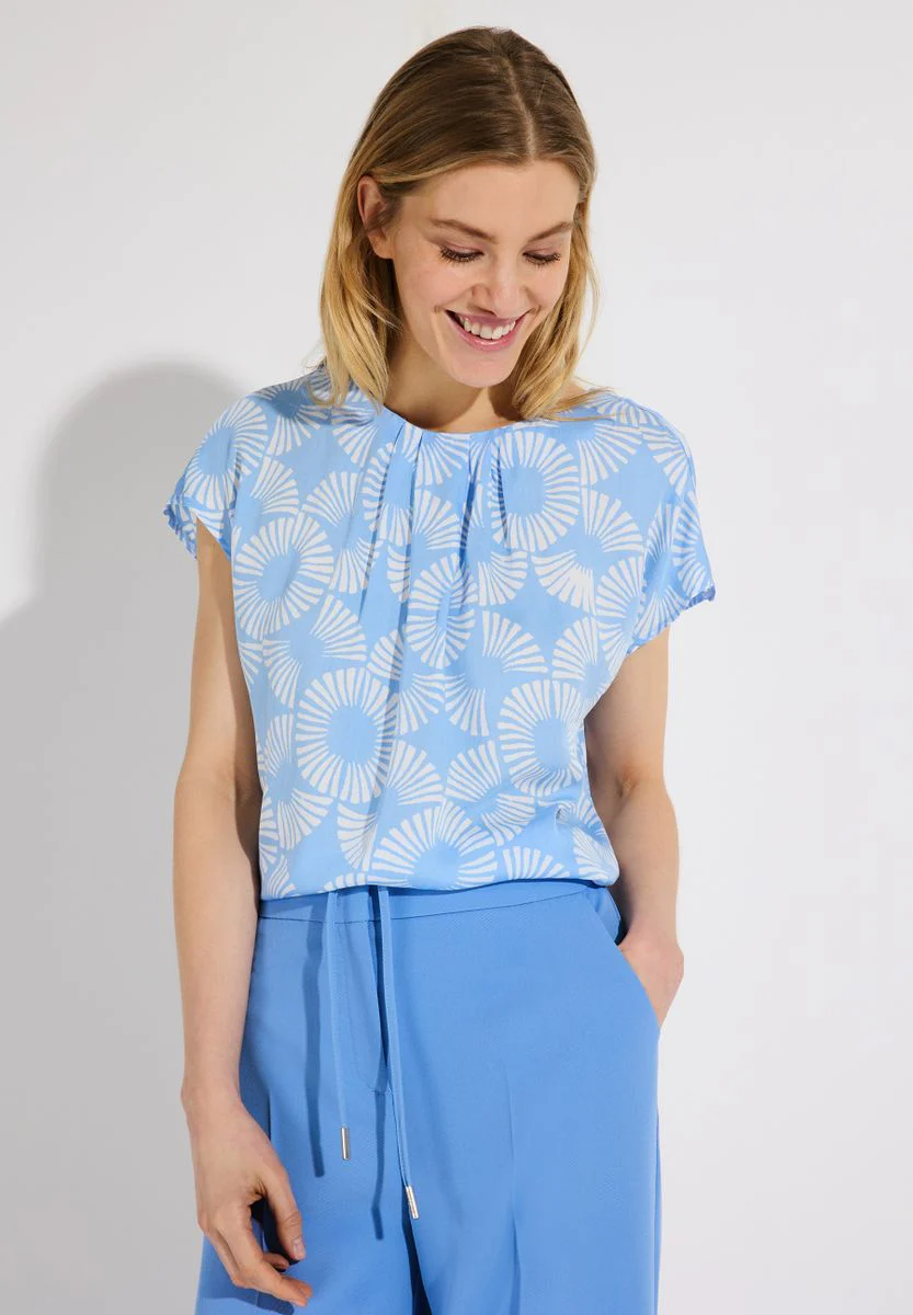 Flower Printed Blouse - Image 3
