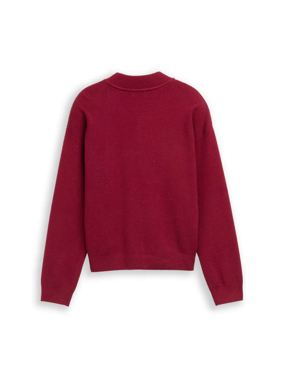 knitted zip cardigan - Image 2