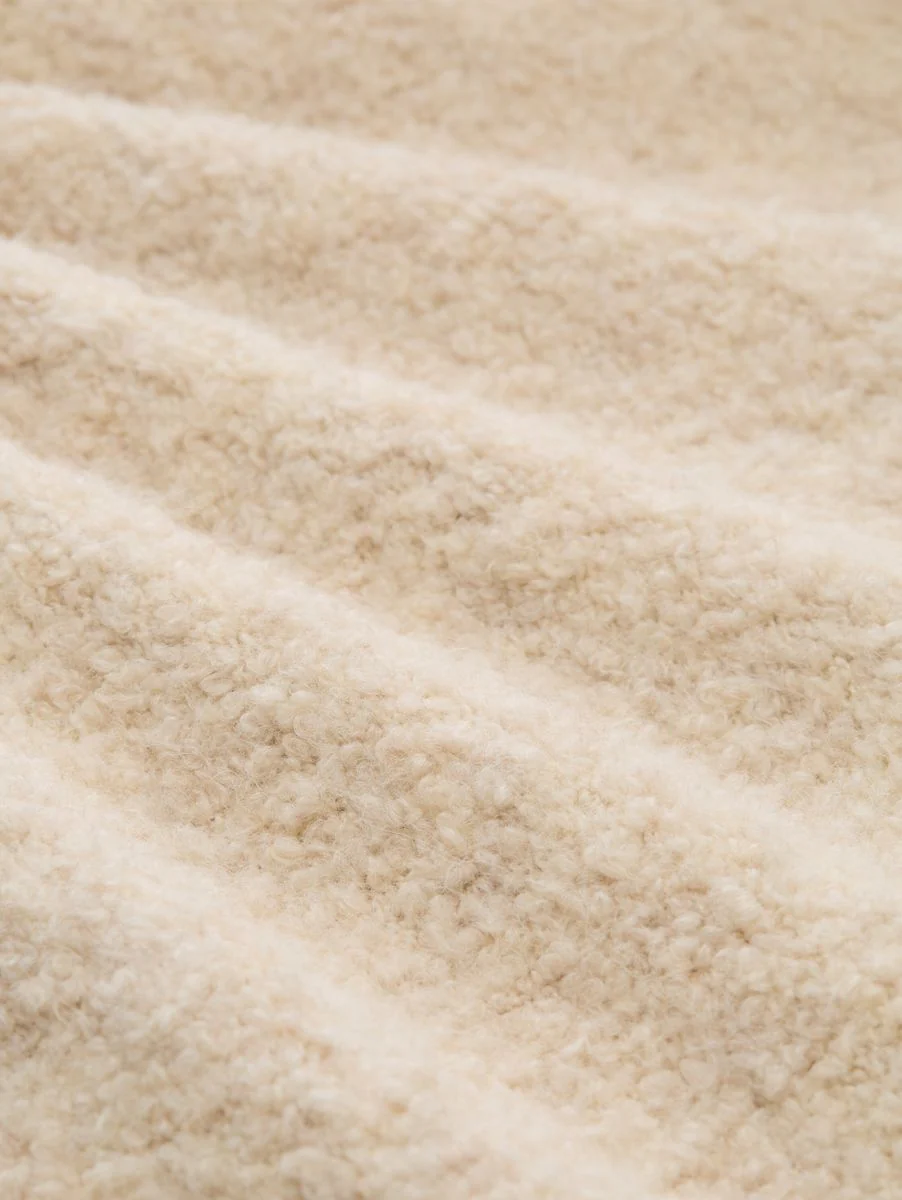 knit boucle cardigan - Image 2