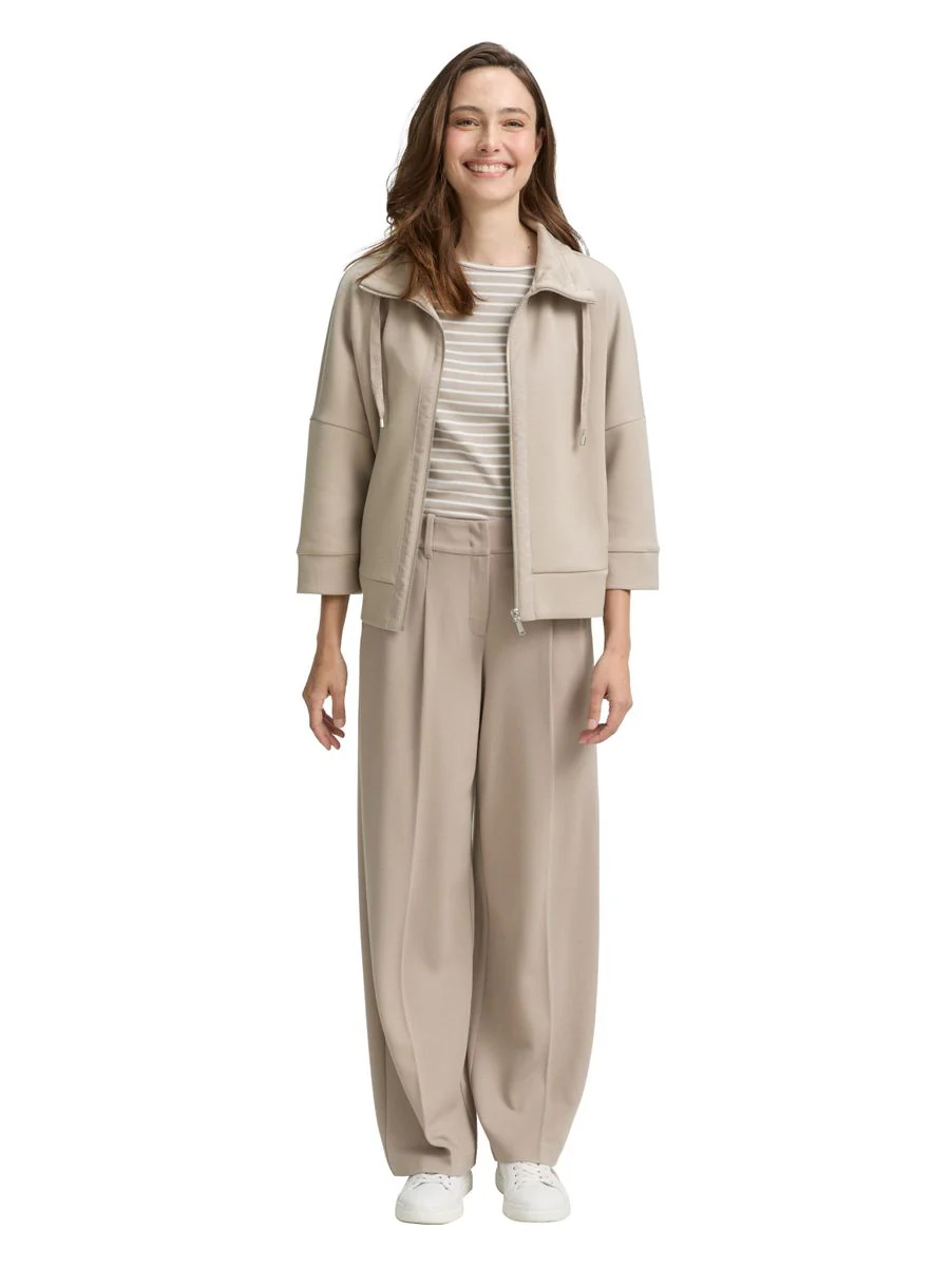 Boxy Fit Scuba Sweatjacke - Image 3