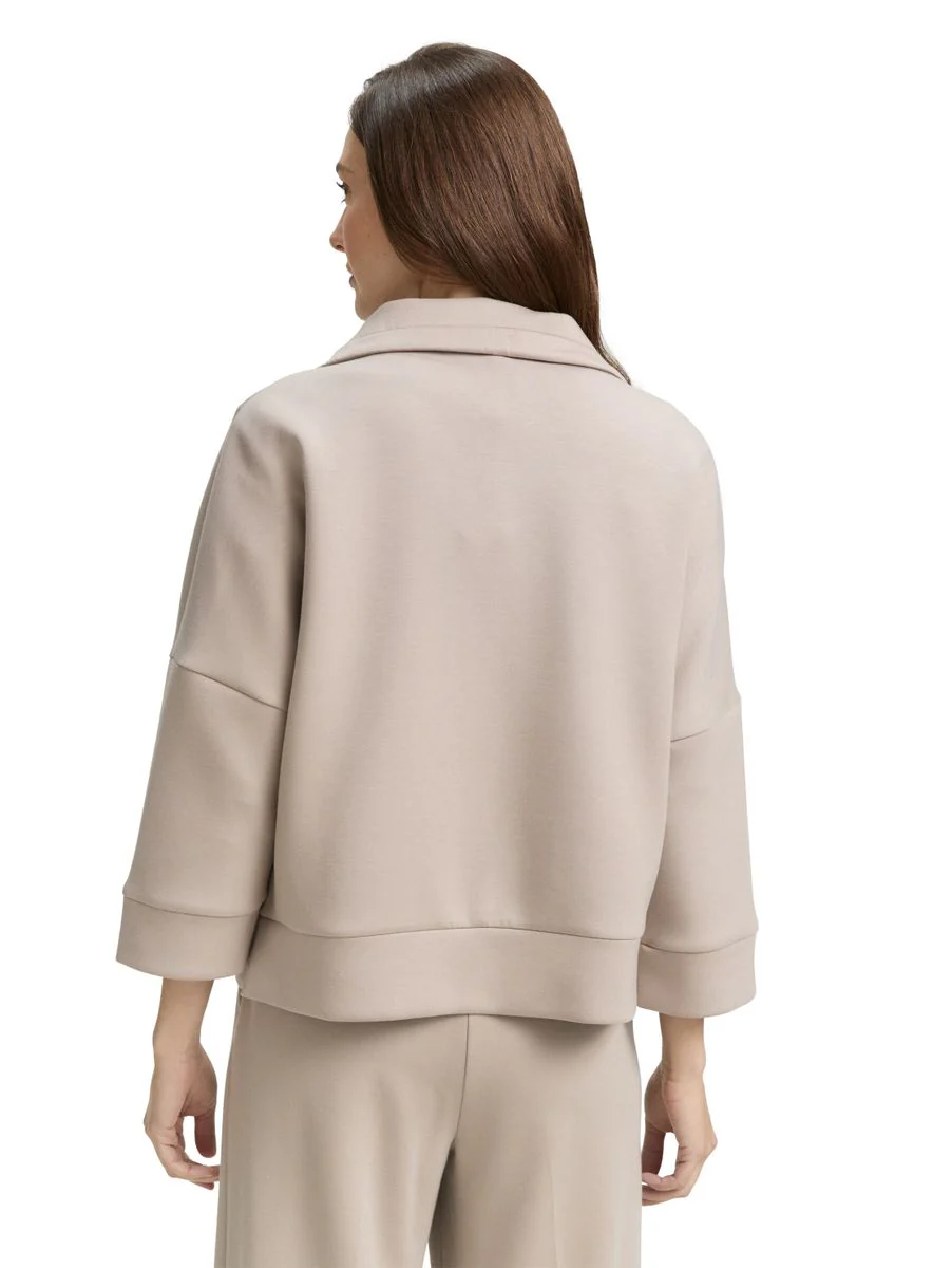 Boxy Fit Scuba Sweatjacke - Image 4