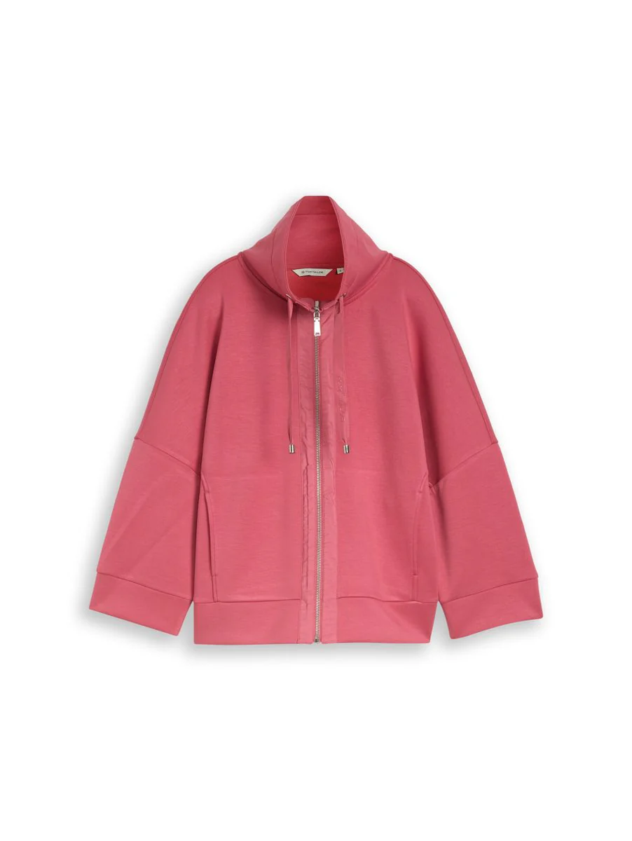 Boxy Fit Scuba Sweatjacke - Image 7
