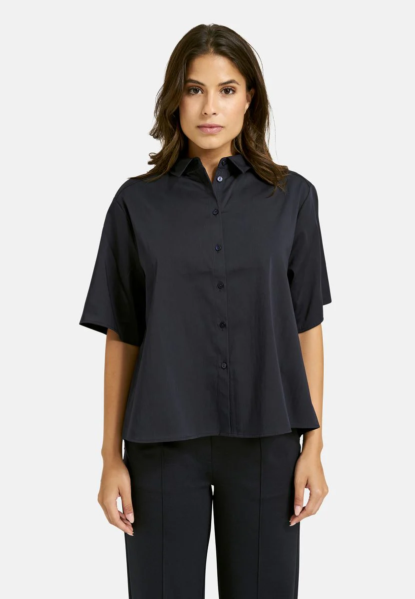 BOXY SHIRT COLLAR BLOUSE - Image 2