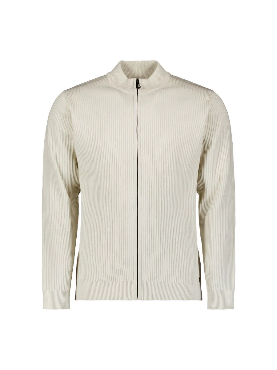 Cardigan Full Zip Tuck Stitch - Image 5