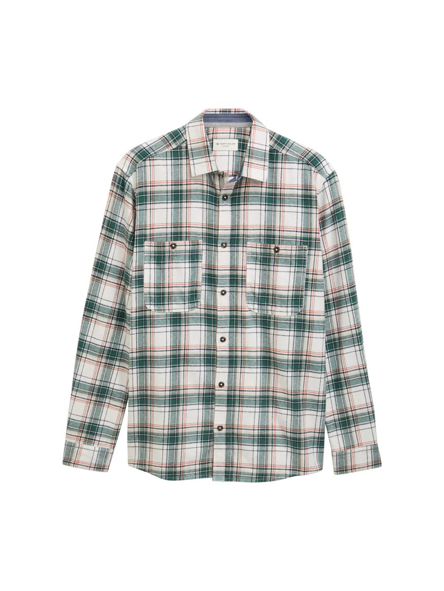 comfort checked shirt