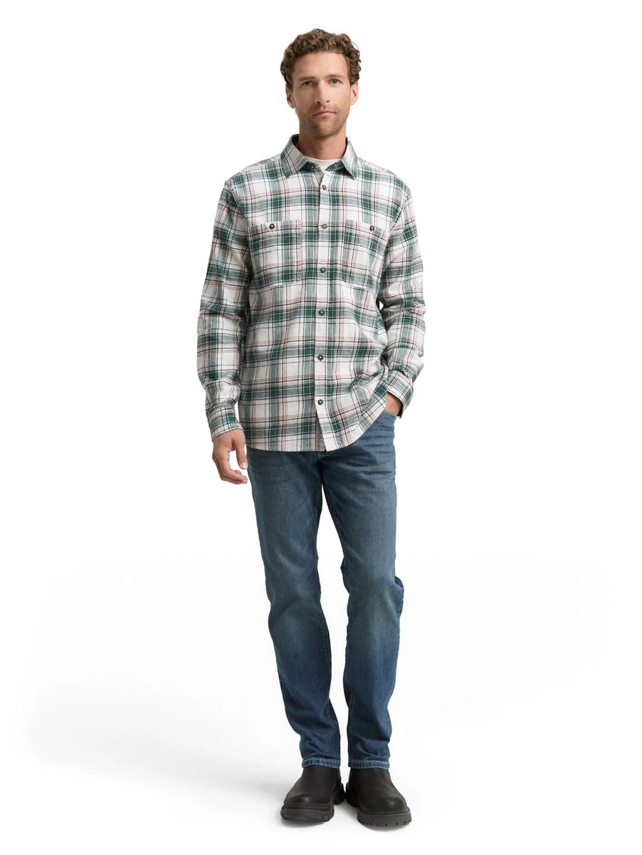 comfort checked shirt - Image 3