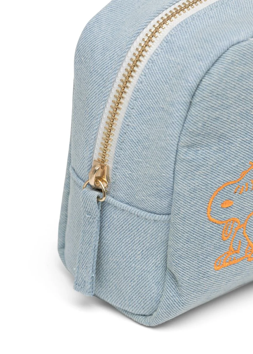 COSMETIC BAG COTTON PEANUTS blau-21 - Image 3