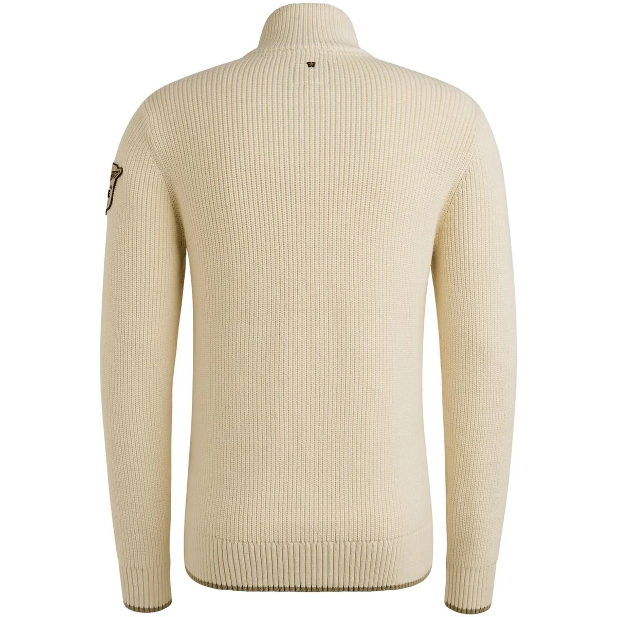 Half zip collar cotton mix yarn - Image 2