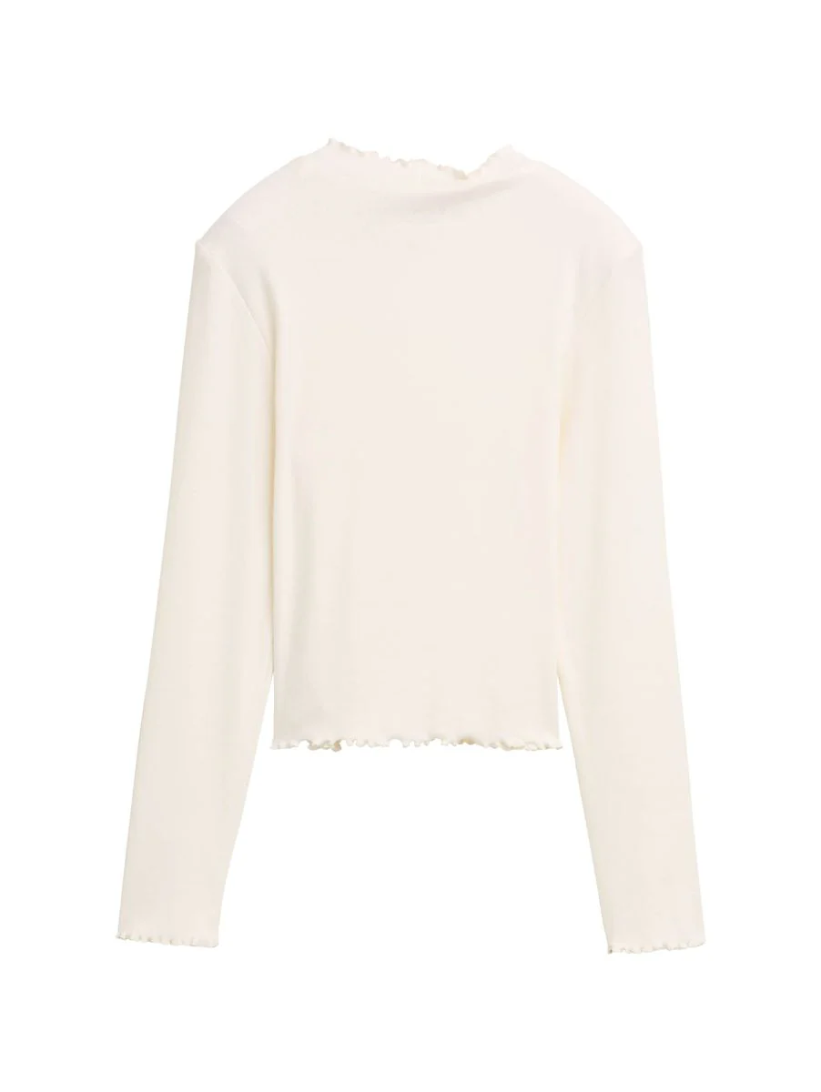 cropped rib longsleeve - Image 2