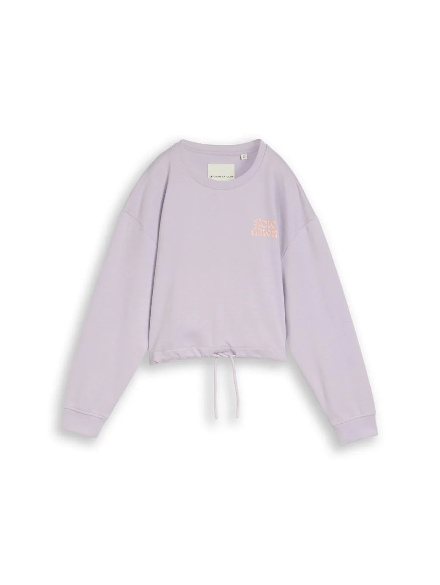 printed sweatshirt