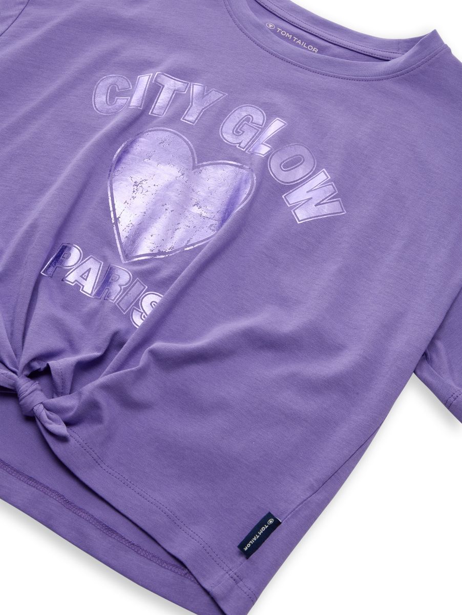 foil printed t-shirt - Image 3