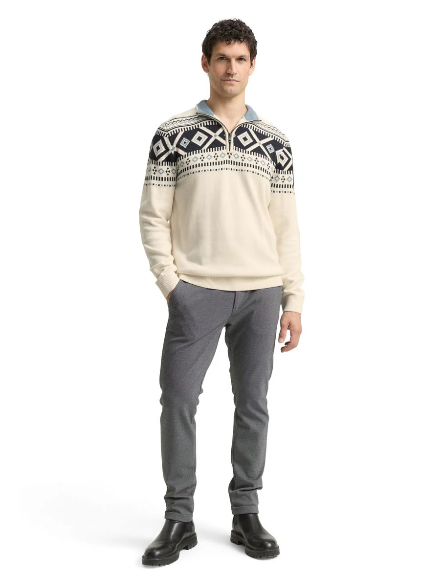 Fair-Isle Troyer Strickpullover - Image 3