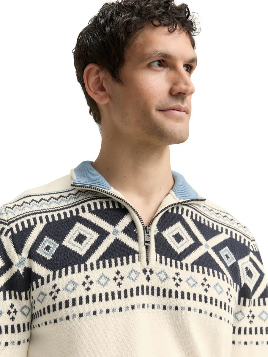 Fair-Isle Troyer Strickpullover - Image 6