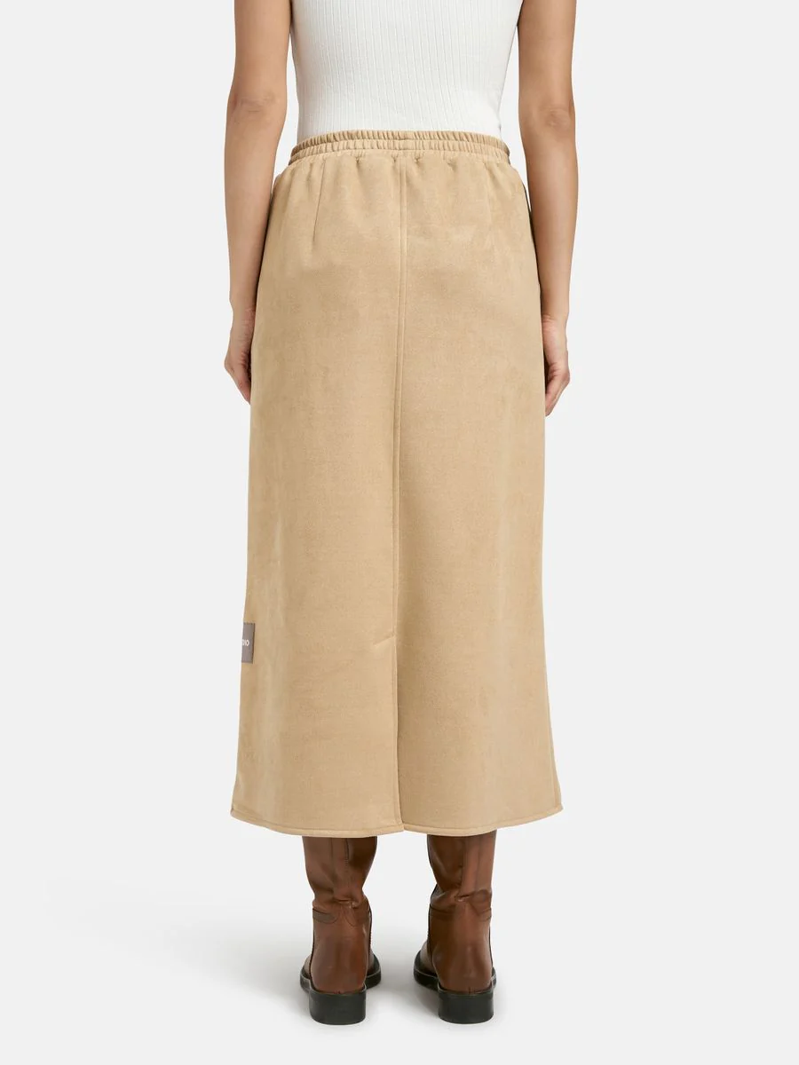 FAKE SUEDE SKIRT - Image 4