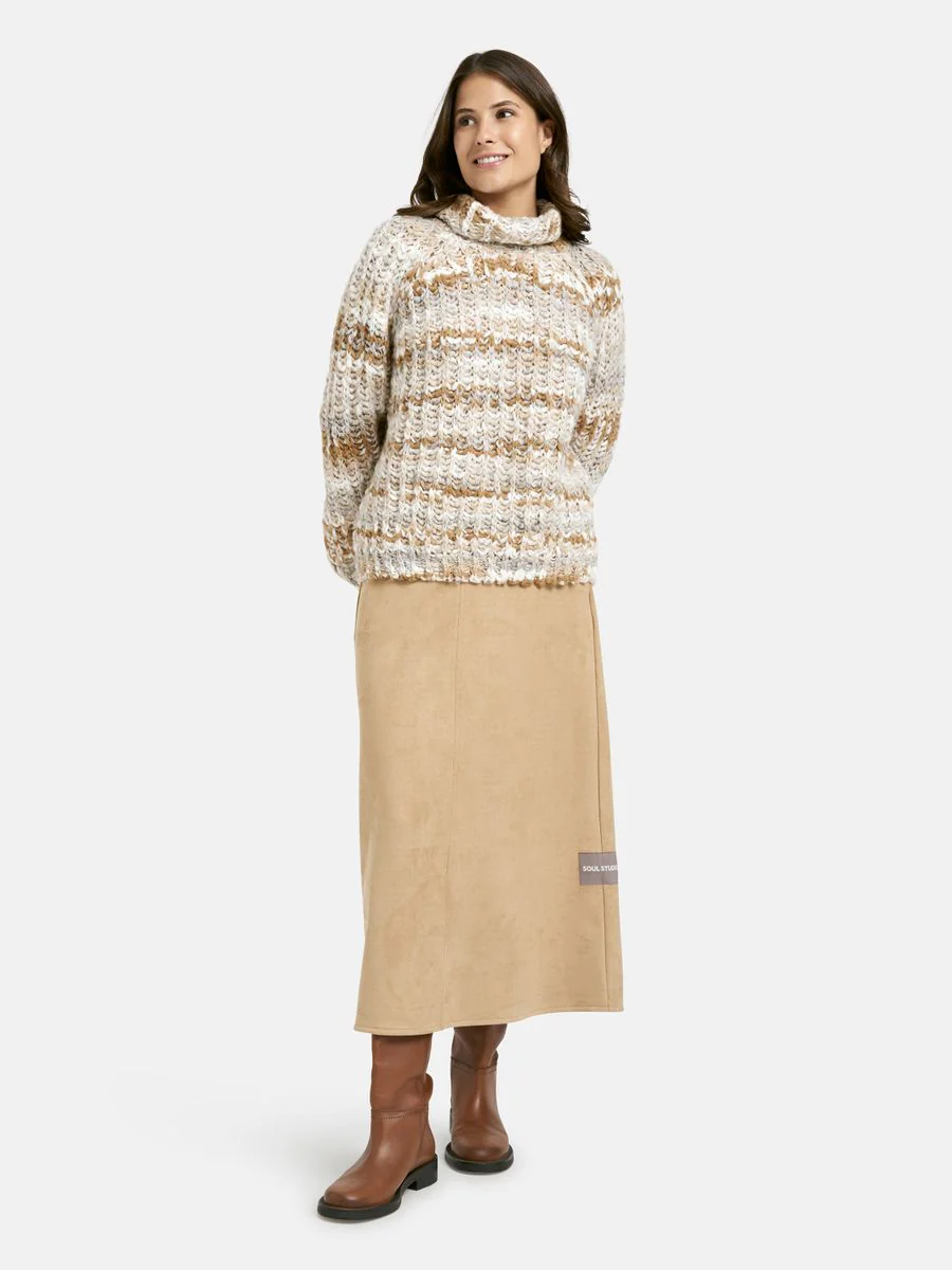 FAKE SUEDE SKIRT - Image 5