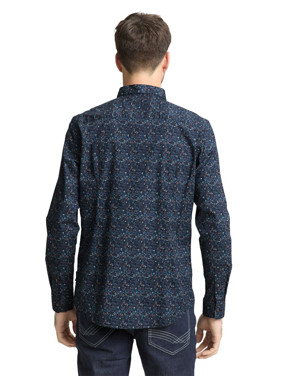 fitted printed shirt - Image 4