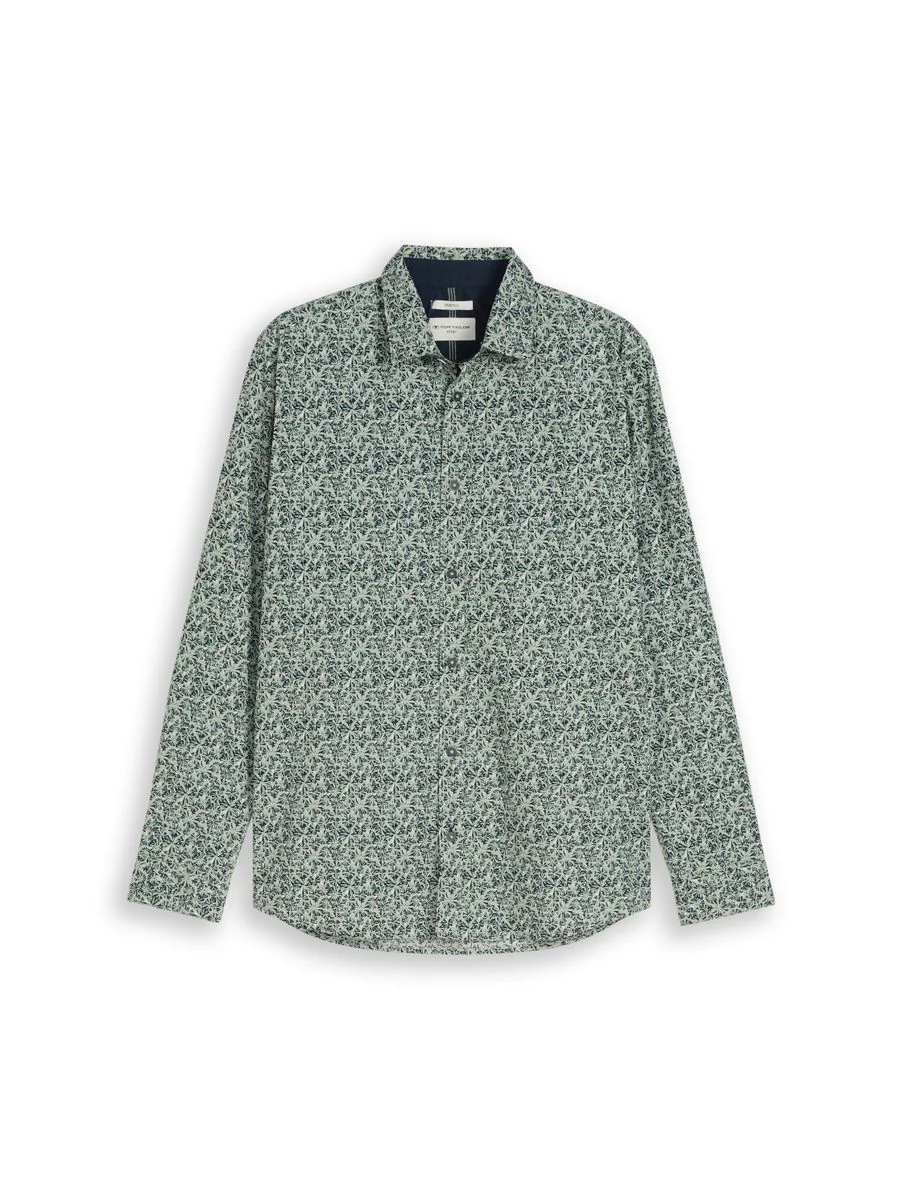 fitted printed shirt - Image 7