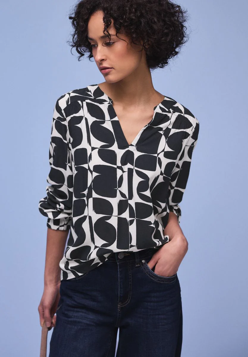 LTD QR printed mat-mix shirt w - Image 3