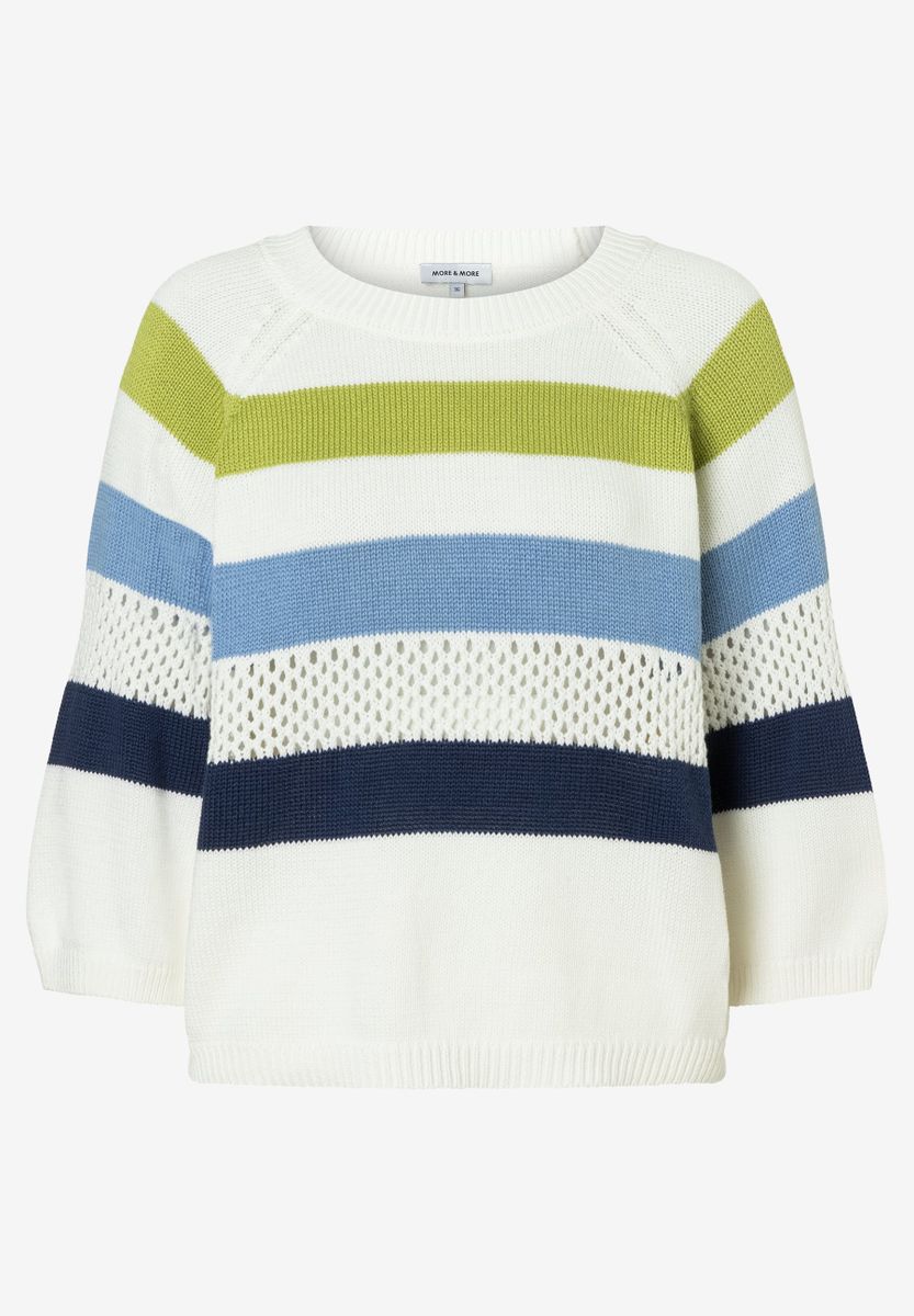 gestreifter Sommer-Pullover - Image 2
