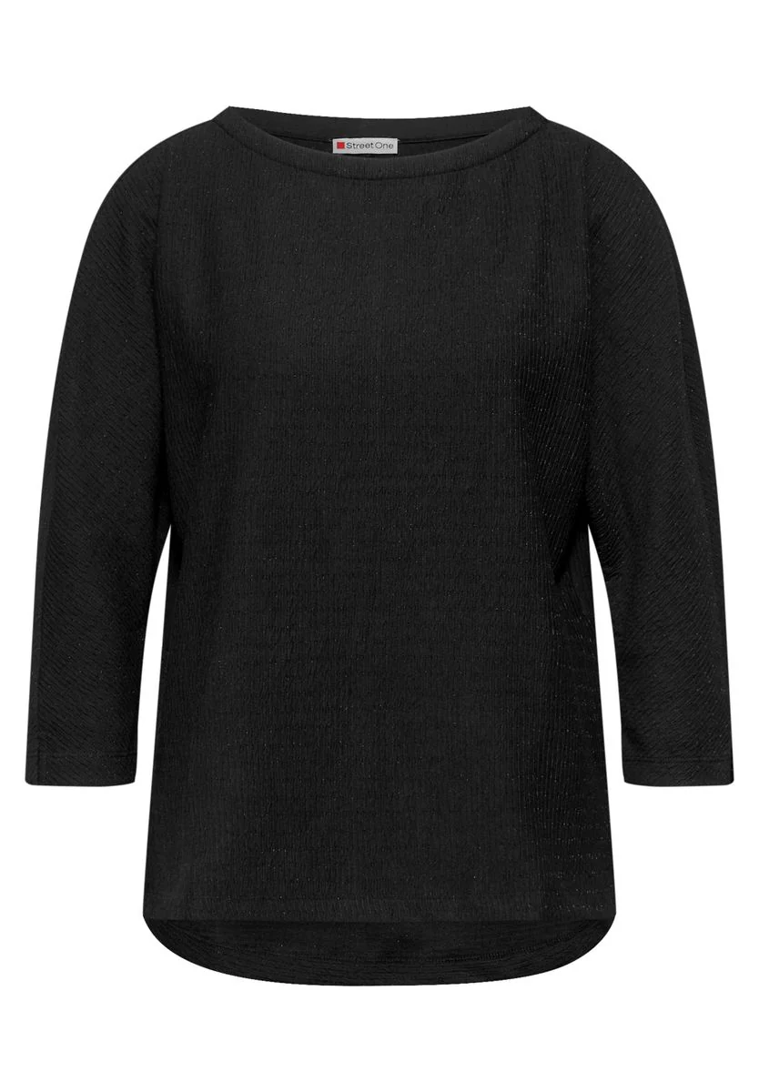 Glitzerndes Strukturshirt