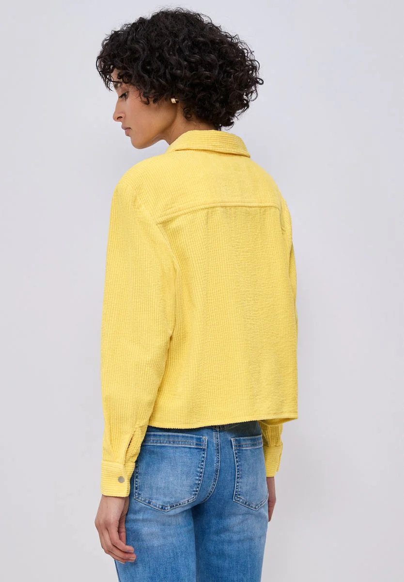 Corduroy shirtcollar blouse w - Image 4