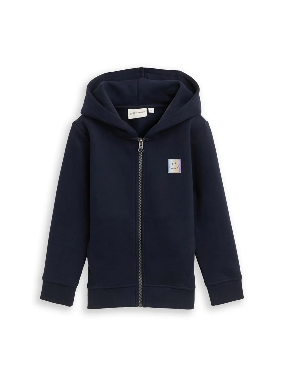 printed hoody jacket