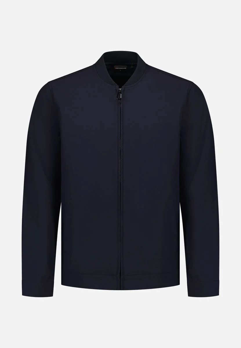 Jacket Shirt College Collar Full Zipper Stretch Sedoc - Image 5