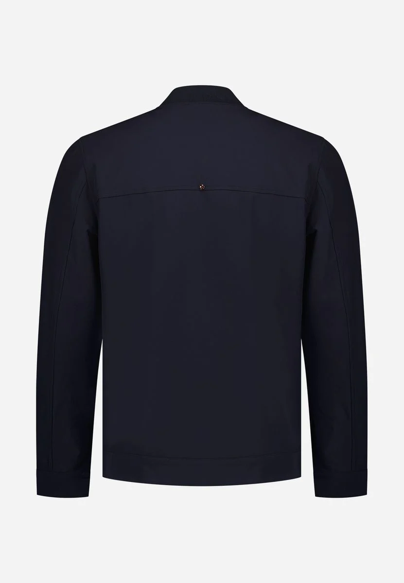 Jacket Shirt College Collar Full Zipper Stretch Sedoc - Image 6