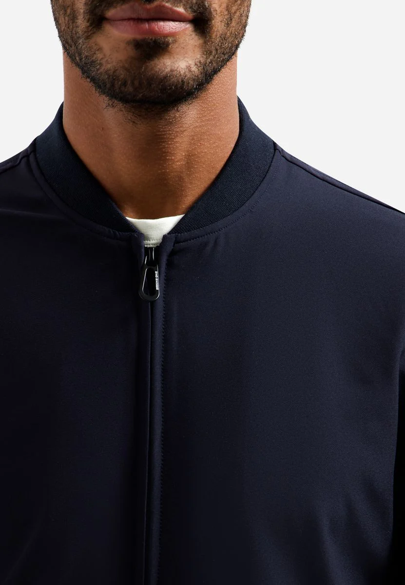 Jacket Shirt College Collar Full Zipper Stretch Sedoc - Image 7