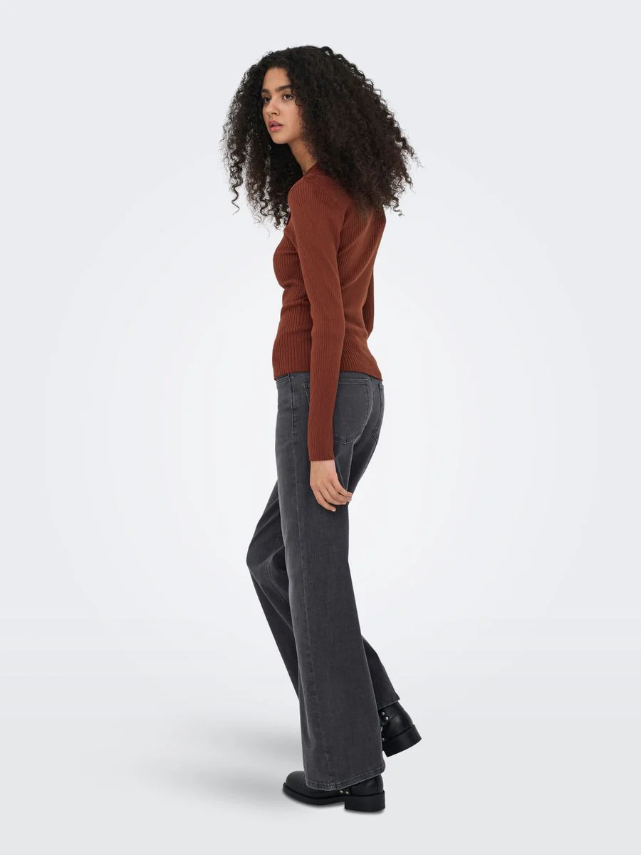 JDYADA L/S COLLAR PULLOVER KNT - Image 3