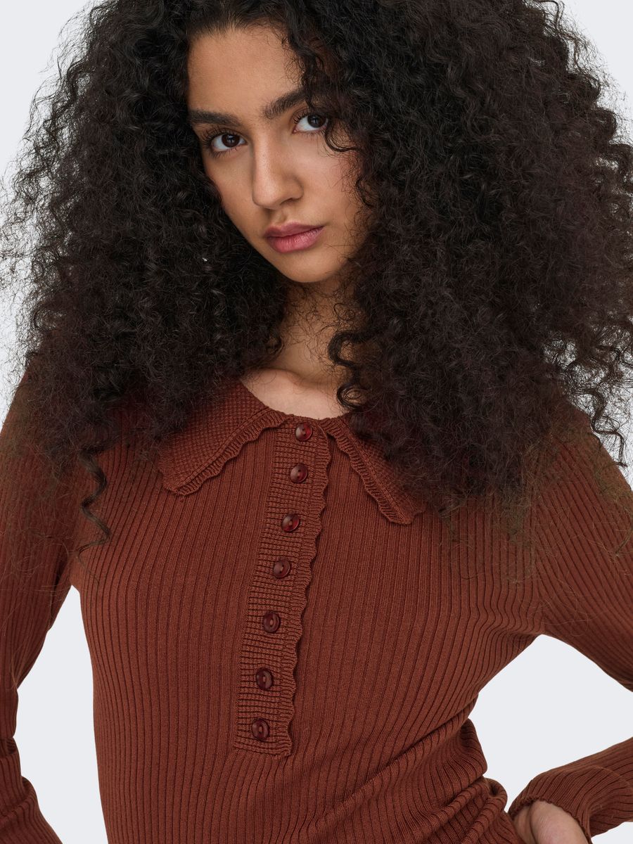 JDYADA L/S COLLAR PULLOVER KNT - Image 6