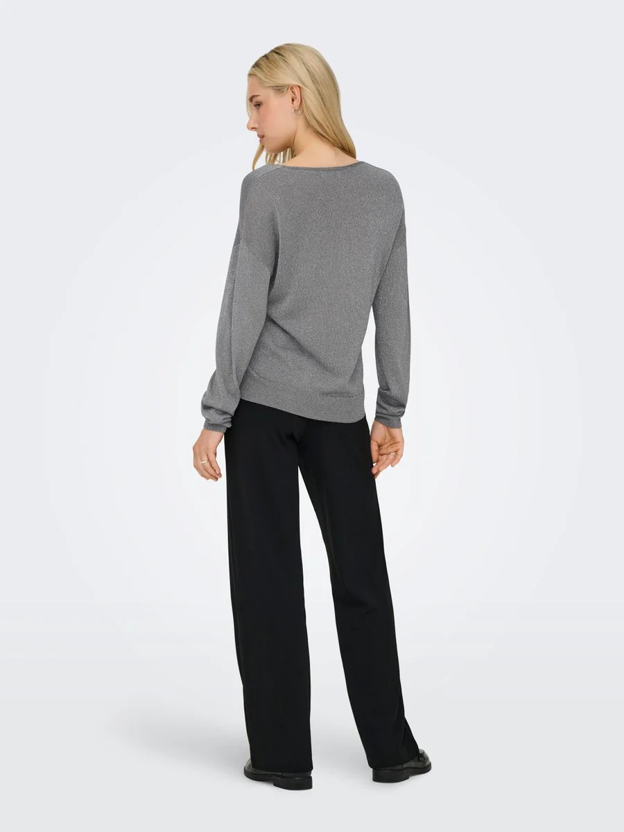 JDYBODILLA PLAIN LUREX L/S PULLOVER - Image 3