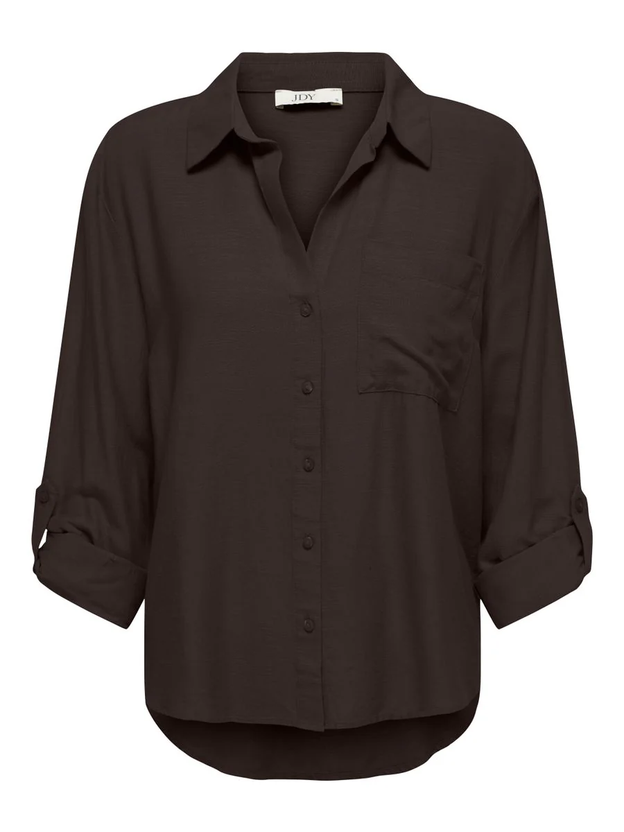 JDYCAYA LINEN LOOSE L/S SHIRT WVN N - Image 2