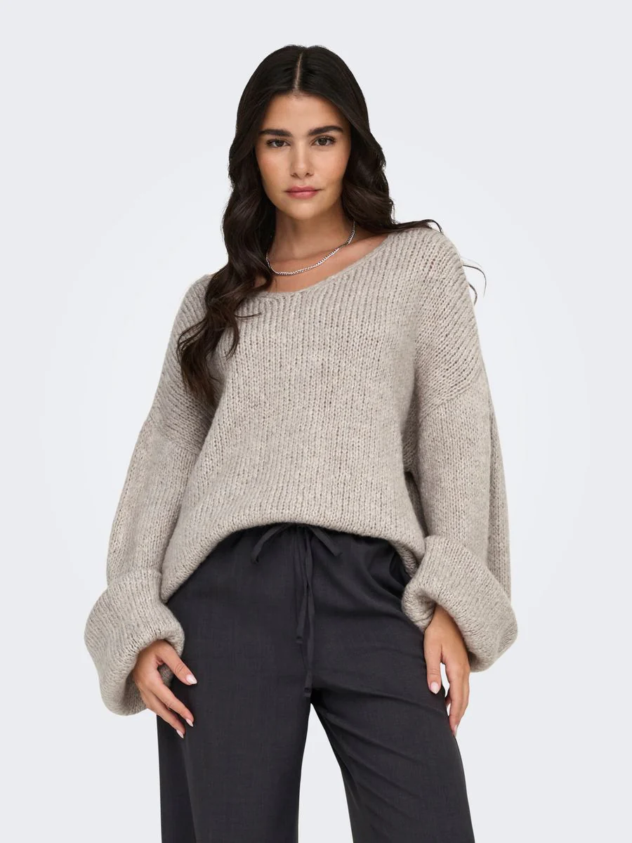 JDYDINEA L/S REVERSIBLE PULLOV. KNT - Image 3