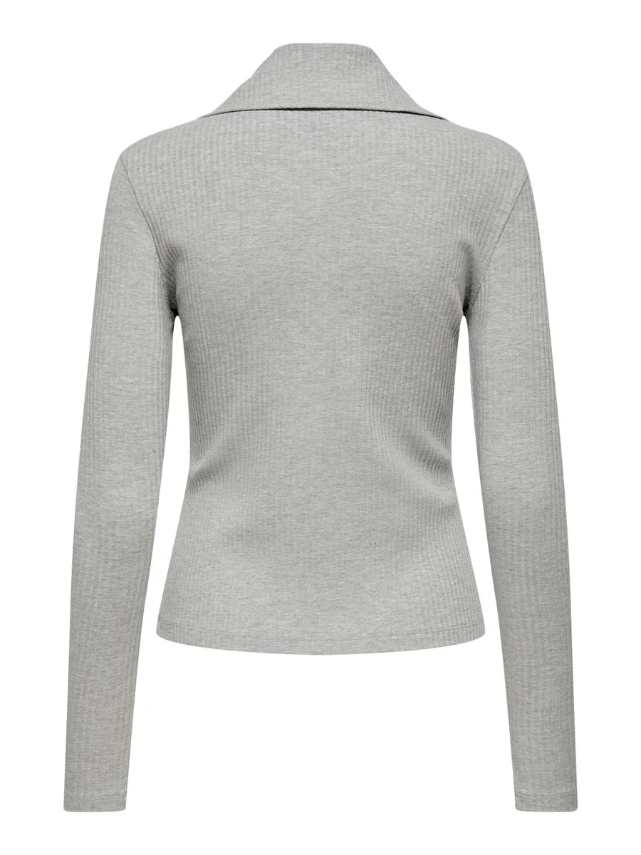 JDYEFFI L/S HALF ZIP TOP JRS - Image 2