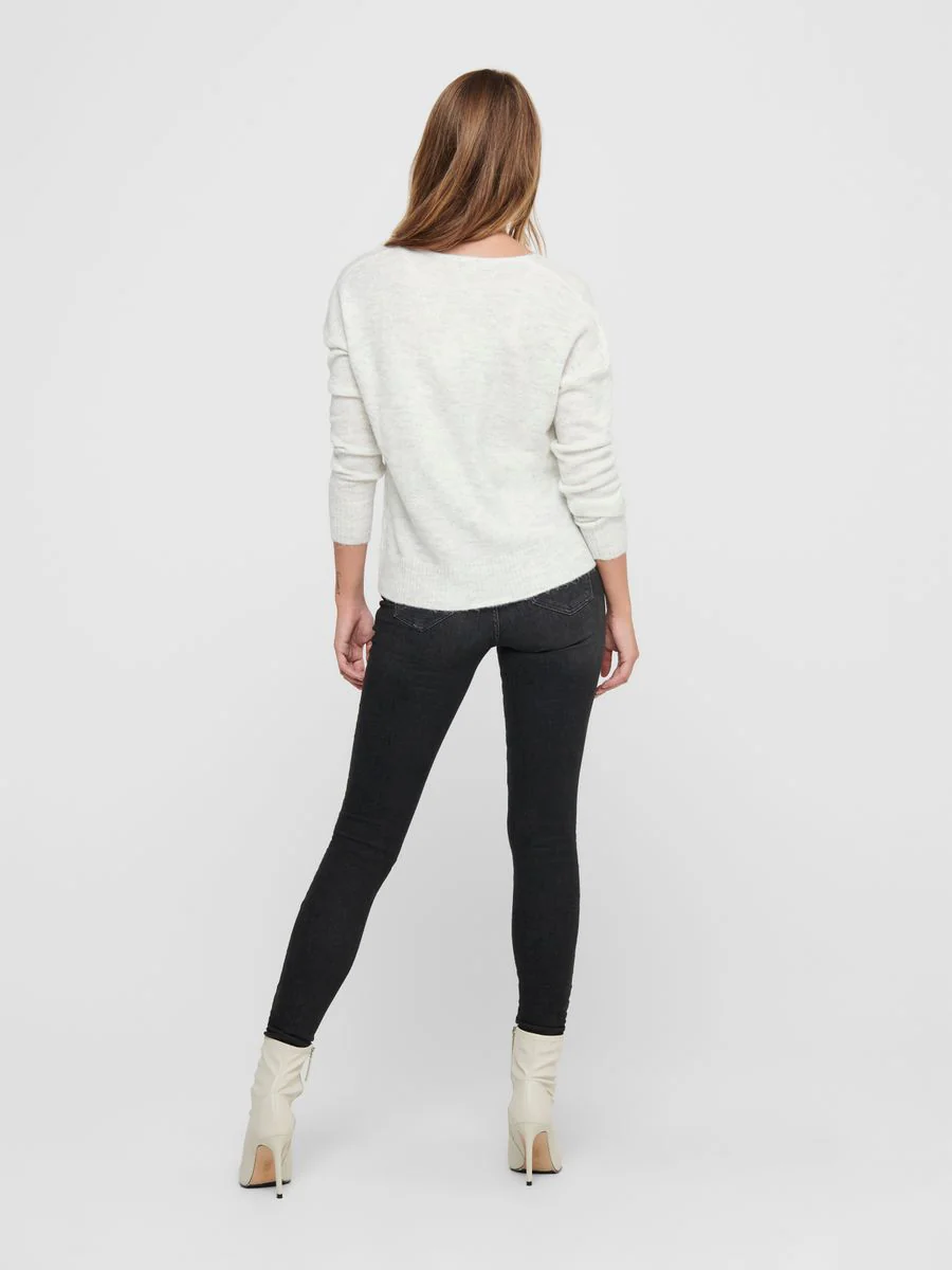 JDYELANORA L/S V-NECK PULLO. KNT NO - Image 5