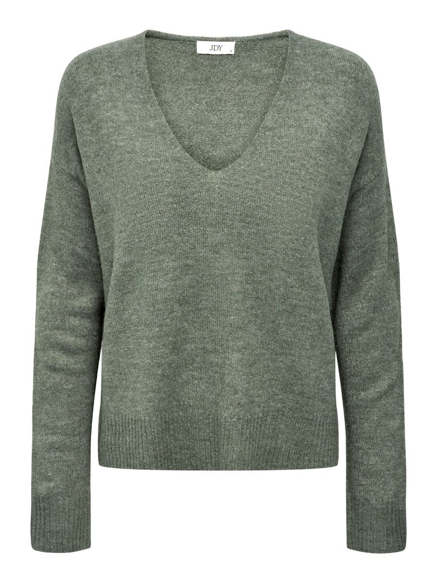 JDYELANORA L/S V-NECK PULLO. KNT NO - Image 7