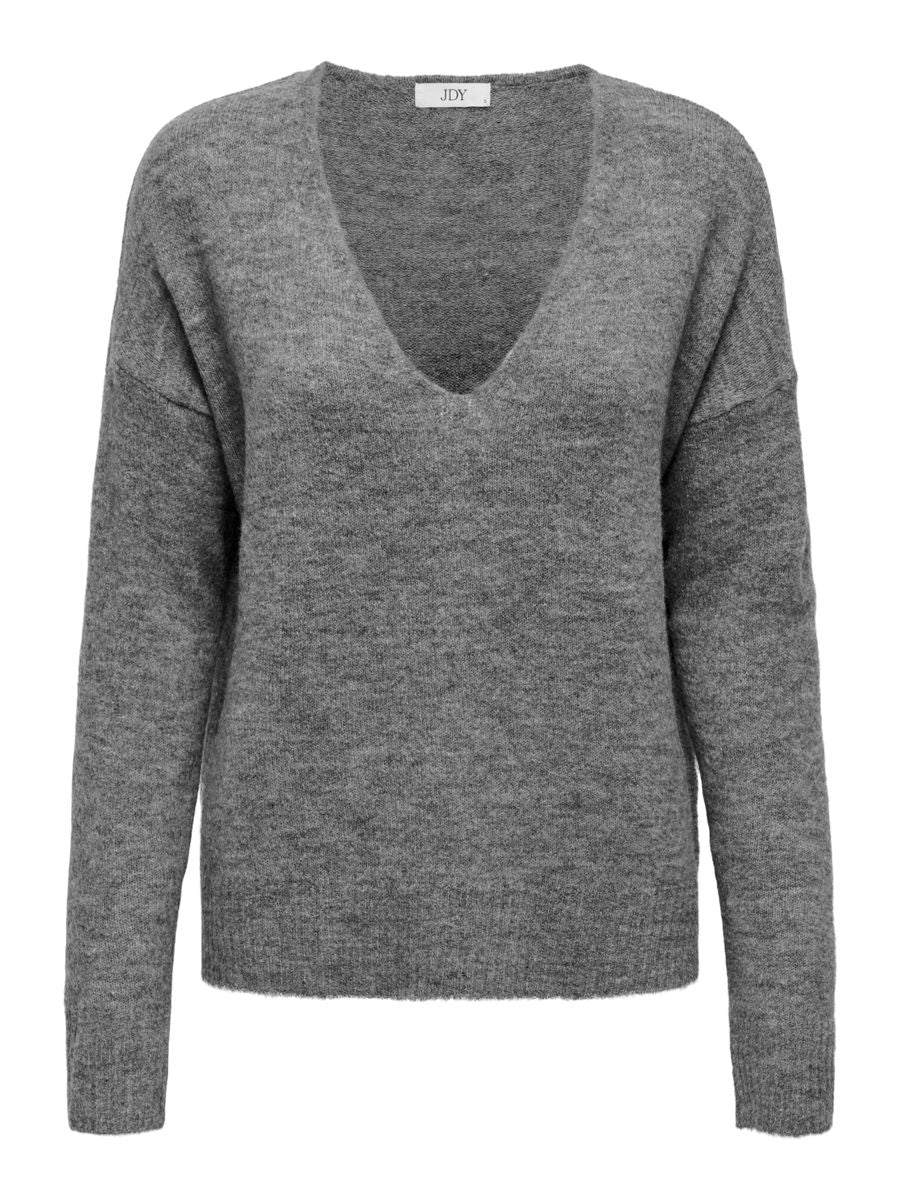 JDYELANORA L/S V-NECK PULLO. KNT NO - Image 8