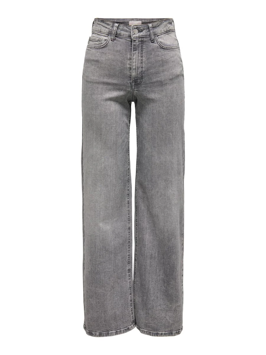 JDYFELINA-FINA HW WIDE JNS  LT GREY - Image 2