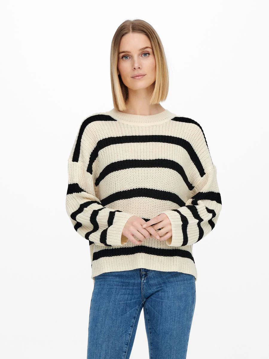 JDYJUSTY L/S STRIPE PULLOVER KNT NO - Image 3