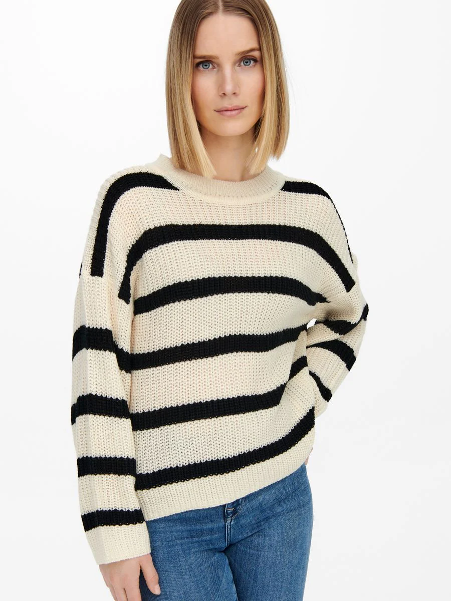 JDYJUSTY L/S STRIPE PULLOVER KNT NO - Image 6