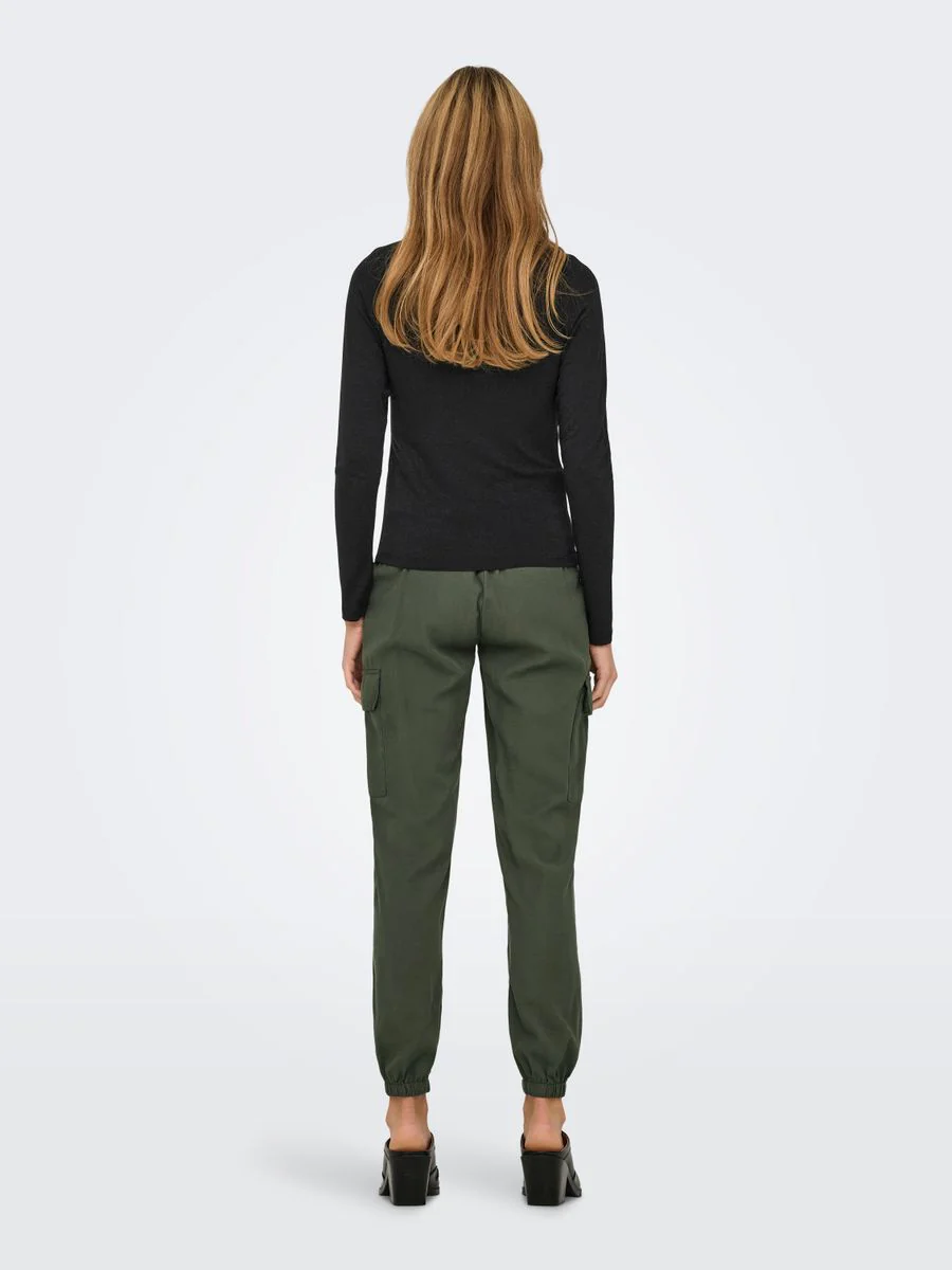 JDYKAISER L/S GLITTER O-NECK TOP JR - Image 2