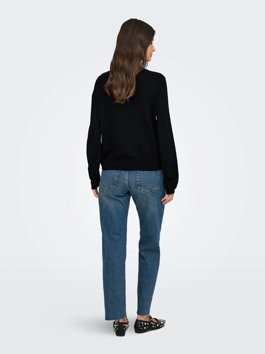 JDYKATE L/S O-NECK EMB. PULLOVER KNT - Image 3